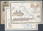 XE75325 Belgium 1990 old postal routes maxicards used