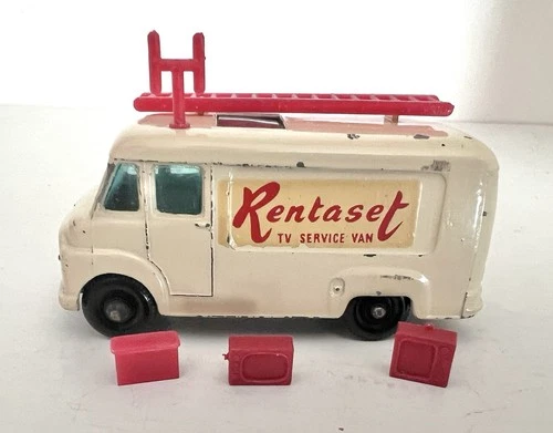 MATCHBOX LESNEY RENTASET TV REPAIR VAN - No. 62 -B - MUST SEE HTF MATCHBOX TOY