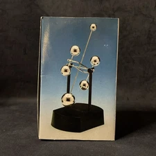 Vintage Rare HTF Mini Jupiter Silver Kinetic Art Baby Einstein Kinetic Art #809