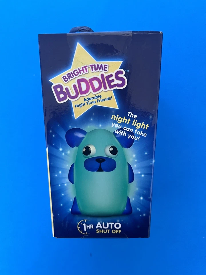 Nuevo Bright Time Buddies Colorido Perro Niños’s Luz Nocturna ¡Llévalo a Cualquier Parte! Foto 4 de 4