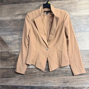 White House Black Market Tan Blazer
