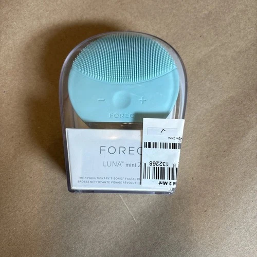 FOREO LUNA MINI 2 T-SONIC FACIAL CLEANSING DEVICE BRUSH MINT~NEW, OPEN PKG
