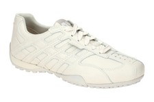 Geox Schuhe SNAKE ORIGINAL A wei&szlig; Herrenschuhe Sneakers U55MNB 00046 C1000 NEU
