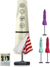 Patio Umbrella Cover Waterproof Outdoor Umbrella Cover Fits 7 11 Feet Market