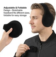 Winter Fleece Ear Muffs Cozy Ear Warmer Cover