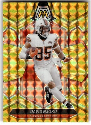 David Njoku 2024 Panini Mosaic #54 Cleveland Browns Mosaic