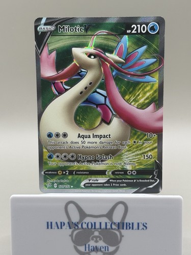 Milotic V 179/192 Pokemon TCG Rebel Clash Full Art Ultra Rare