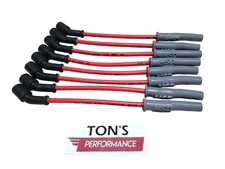 MSD 32829 99+ Chevy Truck LS1 8.5mm Red Spiral Core Multi Angle Plug Wire Set