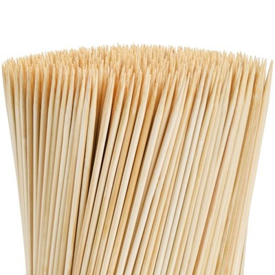 Fasmov Bamboo Skewer Sticks, 1000 Pack 12 inches Barbecue 12 inches,