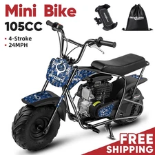 Oryxearth OGM105 105cc Mini Dirt Bike Adult 24MPH Gas Power Off Road Motorcycle