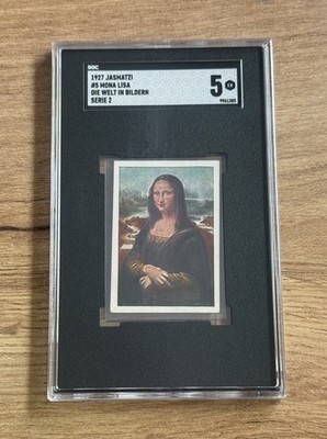1927 Jasmatzi #5 Mona Lisa SGC 5 Die Welt In Bildern Serie 2 Leonardo Da Vinci 