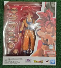 Bandai S.h.figuarts Super Saiyan God Son Goku God Aura New Sealed Dragon Ball
