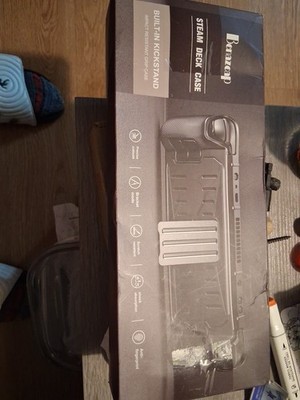 Benazcap Steam Deck Case with Kickstand OLED 2023 Protective Cover