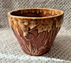 Vintage RRP Co Robinson Ransbottom McCoy Sun and Moon Jardiniere Planter 5in T