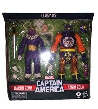 Marvel Legends Baron Zemo & Arnim Zola Figure 2-Pack from Captain America