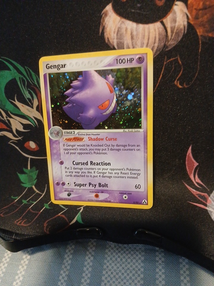 Pokémon TCG Gengar 5/92 Legend Maker 2006 Holo Rare Card Near Mint