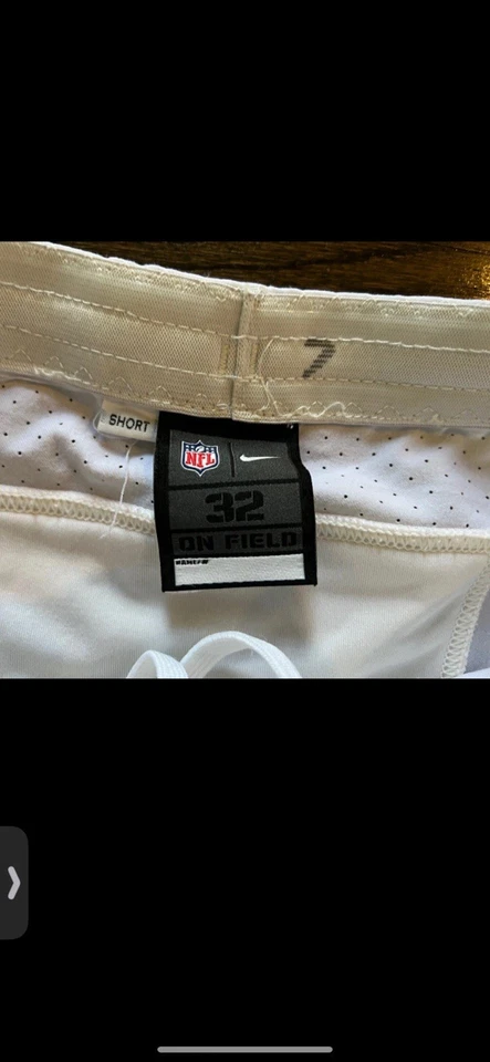 Kansas City Chiefs Estado Perfeito Tamanho 32 # 7 Harrison Butker Jogo Sem Certificado de Autenticidade - Imagem 3 de 4