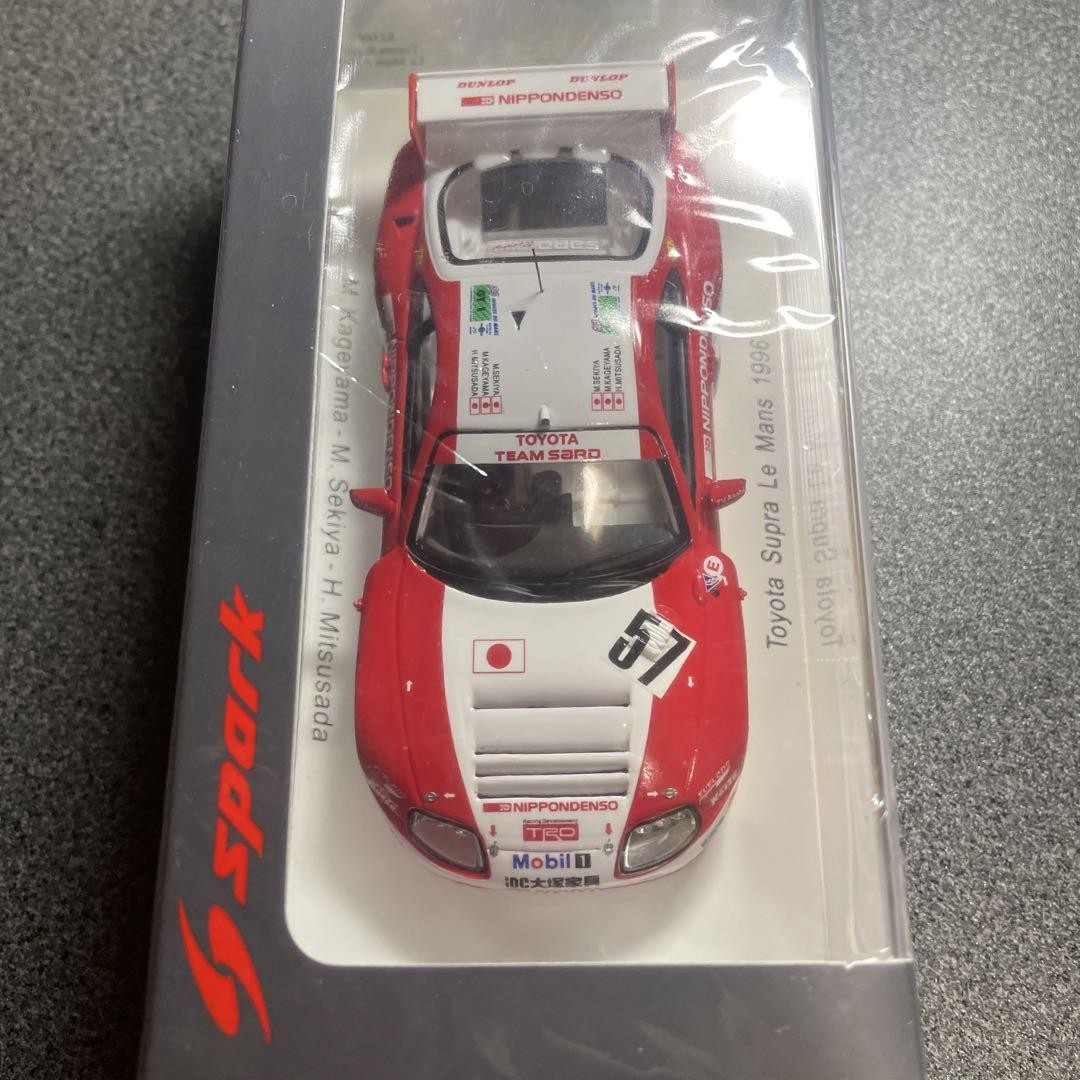 ①SPARK 1/43 トヨタ スープラ ルマン 1996 57号車 Spark 1/43 Toyota Supra Le Mans 1996 No. 57 Minicar | eBay