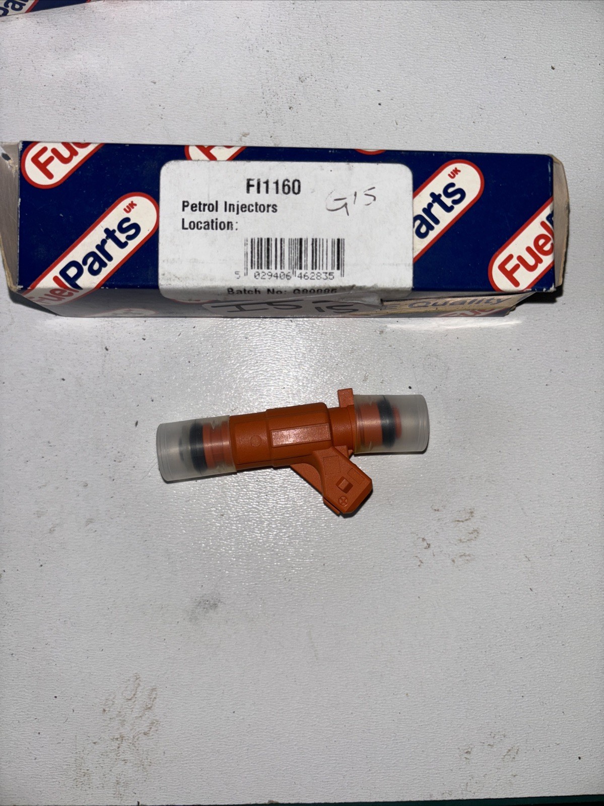 Petrol Fuel Injector fits PEUGEOT 1007 KM 1.6 2005 on Nozzle Valve FPUK S325