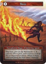 Sorcery Contested Realm - Beta - Foil - Blaze