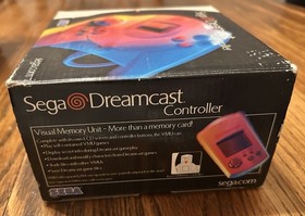 Sega Dreamcast Red Controller  OEM  - In Box /w Manual - Tested