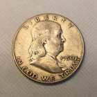 1950 Franklin Half Dollar Circulated Business Strike 90% Silver Coin