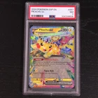 Pikachu ex 057 Pokemon Surging Sparks PSA 7