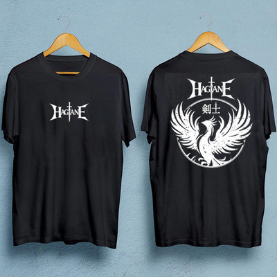 Hagane band girl Japan HOT NEW black T-shirt VDF138