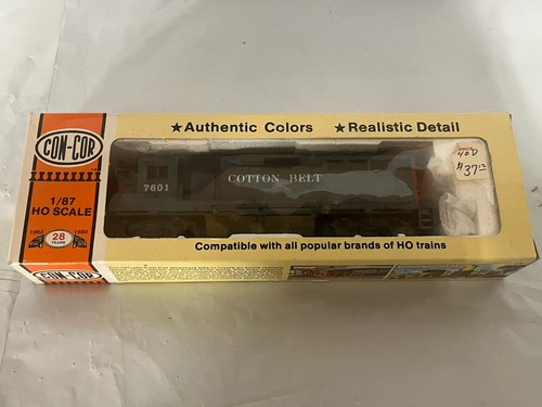 Cinturón de algodón vintage Con-Cor HO locomotora EMD GP-40 7601 | Zustand: New