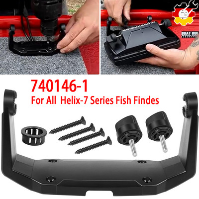 740146-1 Gimbal Mounting Bracket Kit For Humminbird Helix-7 Series Fish Finders