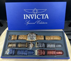 Invicta Women Watches Lot Of 4 EUC WITH Boxes All Need Batteries Special Edition Invicta Baby Lupah 0441 Special Edition Womens Watch  main image 3