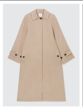 John Lewis Tan Linen Duster, Size UK 12  NWT