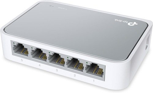 TP-Link TL-SF1005D 5-Port 10/100 Mbps Desktop Ethernet Switch/Hub, Ethernet Spli - 第 5/6 張圖片