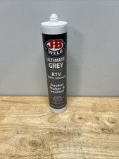 JB Weld 32927 9.5 oz Grey RTV Silicone Sealant for Automotive and Household Use