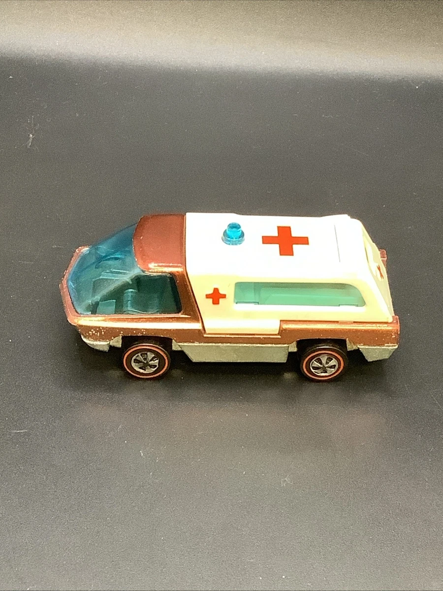 Hot Wheels Redlines Vintage Manufacture Diecast Ambulances for