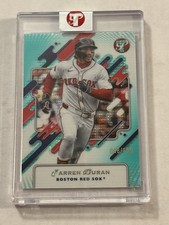 2025 Topps Pristine - Jarren Duran #261 Aqua Refractor /199