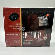 1998-99 Upper Deck SPx Finite Series 1 NBA Basketball Factory Sealed Hobby Box