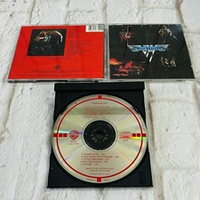Van Halen self titled CD SILVER TARGET DISC JAPAN Warner Eddie Van Halen RARE