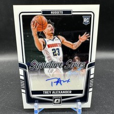 Trey Alexander Auto Rookie 2024 Panini Donruss Optic Signature Series #SS-ALX RC