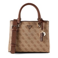 Guess Noelle Handtasche 25Cm #GUE-HWBG96_72050 (Latte Logo-Brown)