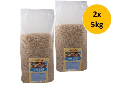 BTG Classic Fischfutter | 2x 5kg Teichsticks Sparpackung