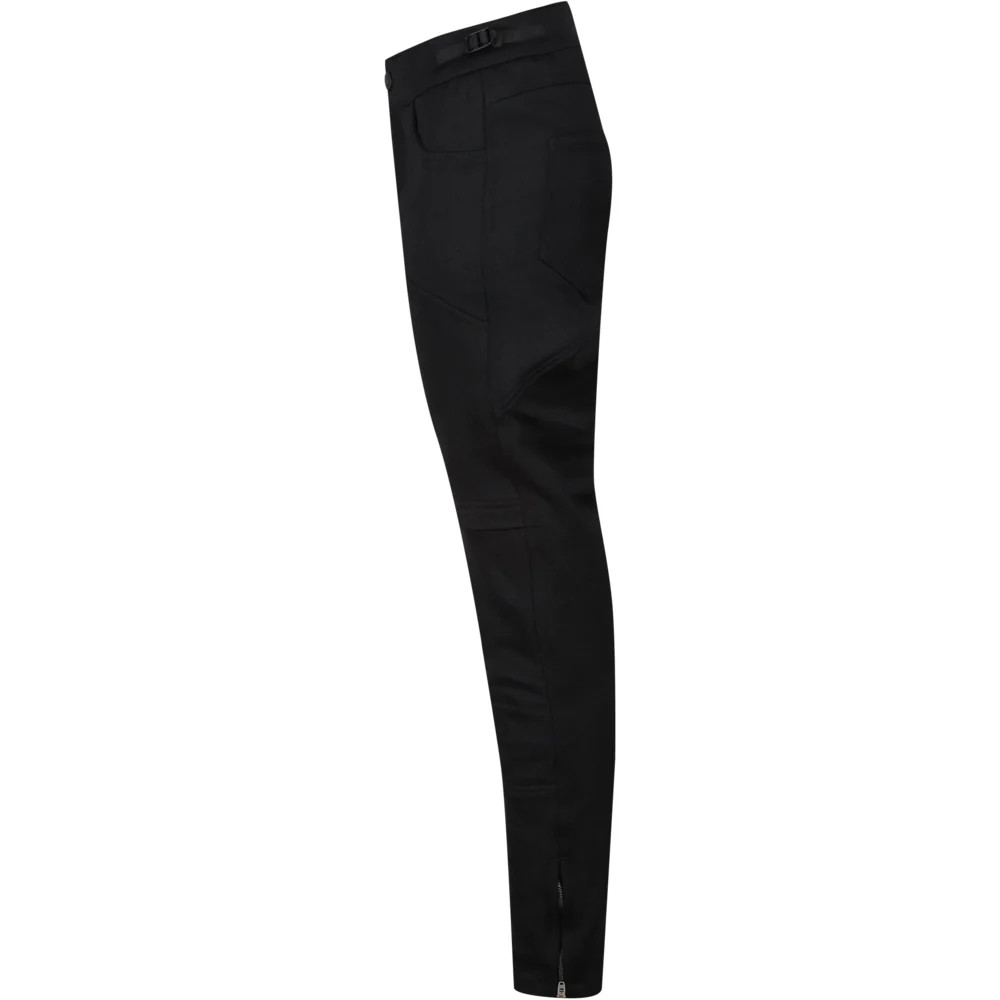 MotoGirl Nimi Ladies Summer Motorbike Motorcycle Zip Textile Trousers Black, photo 3 of 9