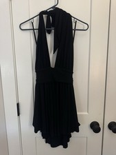 Float Black Tank Top Dress From Windsor Size Medium