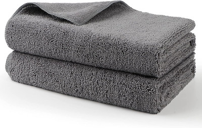 Professional Large Microfiber Car Drying Towels 2 Pack