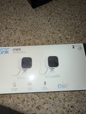 Blink - Mini Indoor 1080p Wi-Fi Security Camera 2-Pack - White NEW SEALED