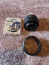 Nikon DX AF-S NIKKOR 35mm f/1.8G Standard Lens Nikon F Mount w/Caps  Polarizer
