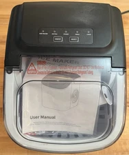 Ecozy Countertop Ice Maker 26lbs (small or large ice cube size) model IM-BS260C