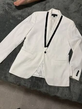 I.N.C International Concepts Men Blazer Size M White