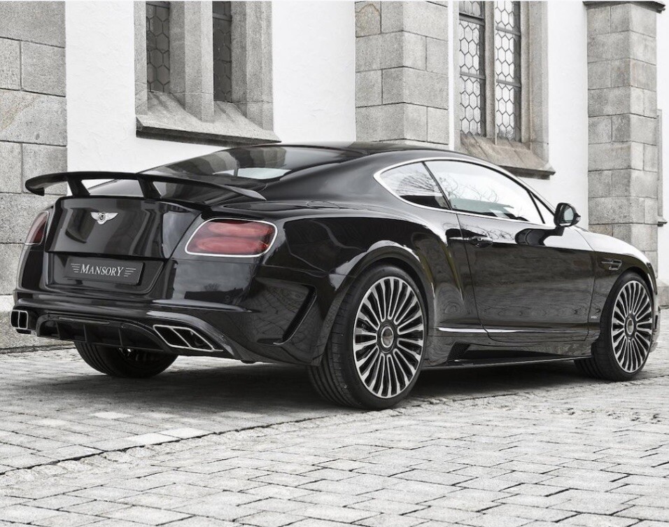Mansory Bentley GT GT3 Rear Carbon fiber Spoiler Wing 3W8807433M