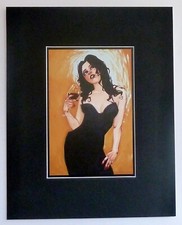 TODD WHITE Lovesick at the First Fond Song Mounted Litho Print